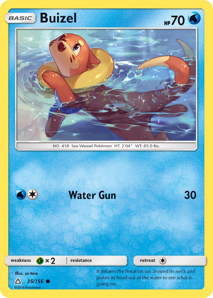 Buizel [Reverse Holo]